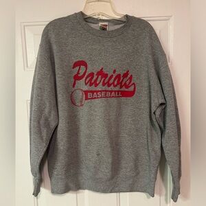 Patriots Baseball Vintage‎ 1990’s Size L Sweatshirt